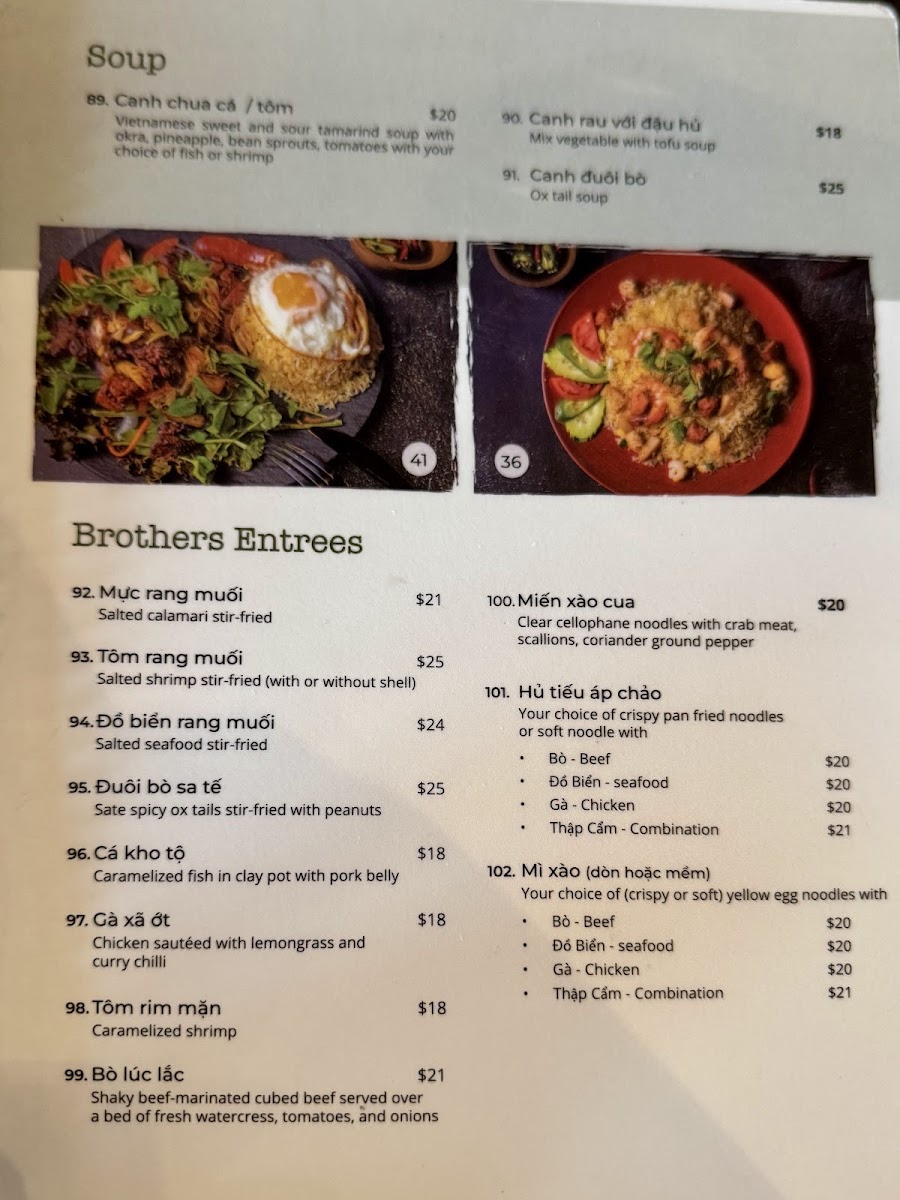 Menu Brothers Bistro-7